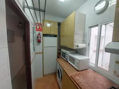 Una cocina o zona de cocina en Apartamento calle Levíes