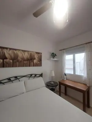 Cama o camas de una habitación en Apartamento calle Levíes