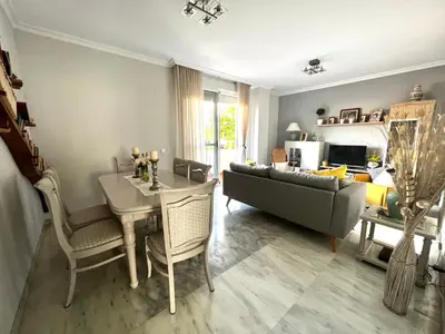 Zona de estar de Charming abode