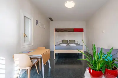 Cama o camas de una habitación en Veoapartment El callejón de Inocentes