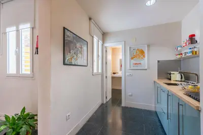 Una cocina o zona de cocina en Veoapartment El callejón de Inocentes