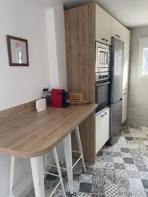 Una cocina o zona de cocina en La Luz