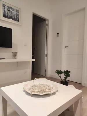 Una televisión o centro de entretenimiento en Osario Suite