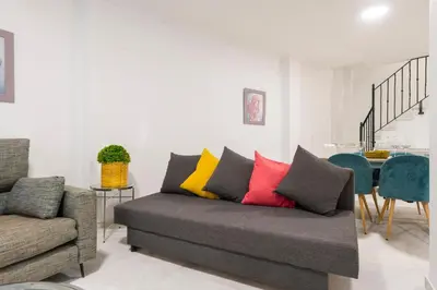 Zona de estar de Casa Sol Duplex 3 Rooms Terrazas