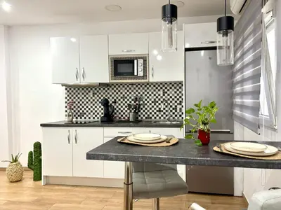 Una cocina o zona de cocina en La Cordobesa Suites