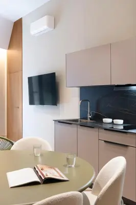 Una cocina o zona de cocina en MonKeys Apartments Calatrava Deluxe