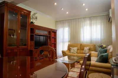 Zona de estar de Piso de 3 habitaciones a las afueras de Sevilla