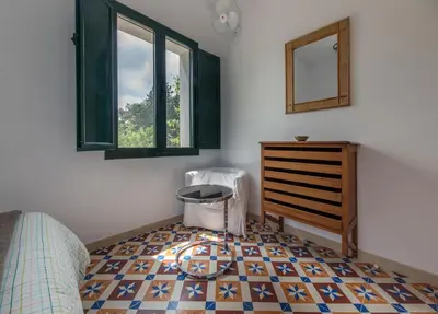 Cama o camas de una habitación en La Umbría de la Ribera