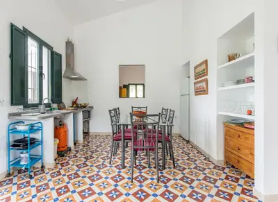 Una cocina o zona de cocina en La Umbría de la Ribera