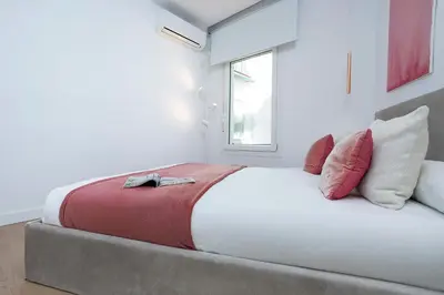 Cama o camas de una habitación en Genteel Home Manríquez Córdoba