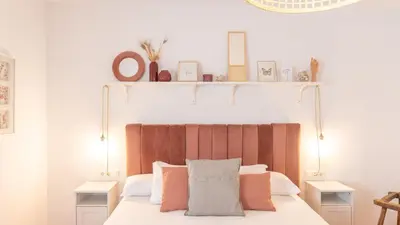 Cama o camas de una habitación en Casa El Verdial - La Higuera by Ruralidays