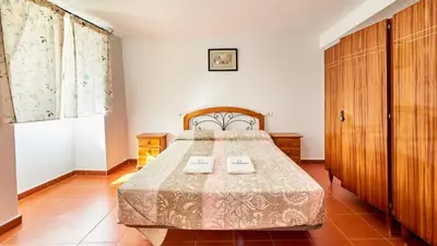 Cama o camas de una habitación en Paraje Arrañales by Ruralidays