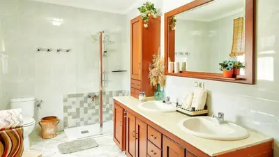Un baño de Casa El Parral Bedmar by Ruralidays