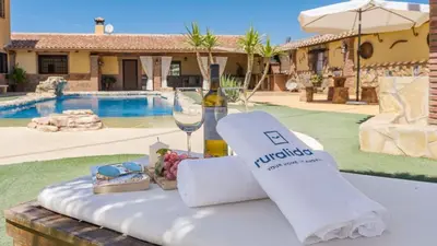 Piscina en o cerca de La Curra Loja by Ruralidays