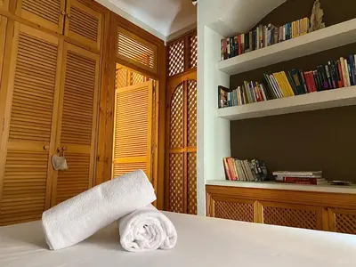 Cama o camas de una habitación en Casa Caldereros