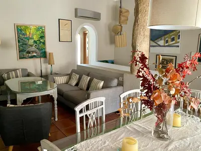Zona de estar de Casa Caldereros