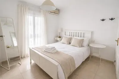 Cama o camas de una habitación en Apartamento El Indiano