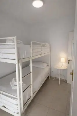 Cama o camas de una habitación en Apartamento El Indiano