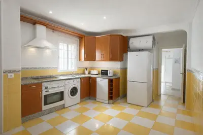 Una cocina o zona de cocina en Apartamento El Indiano
