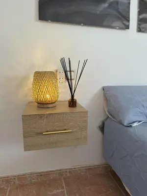 Cama o camas de una habitación en La Casita del Coso