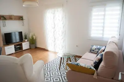 Zona de estar de Alojamiento Suite Azahar V & J