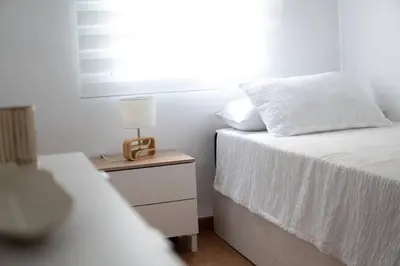 Cama o camas de una habitación en Alojamiento Suite Azahar V & J