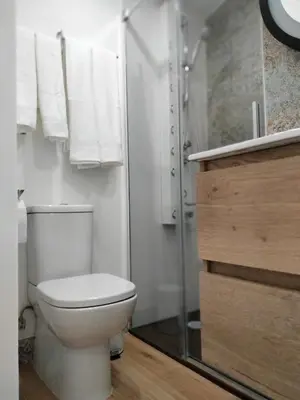 Un baño de Visitar La Campana