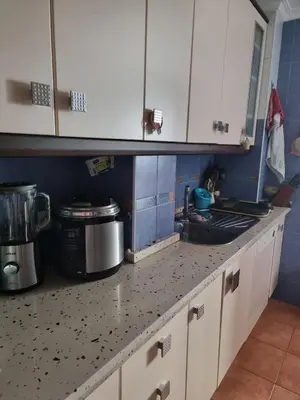 Una cocina o zona de cocina en Apto Templo de Isis, Habitación Verde en Amate