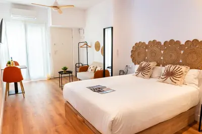 Cama o camas de una habitación en Optimum Gabinete del Artesano
