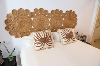 Cama o camas de una habitación en Optimum Gabinete del Artesano