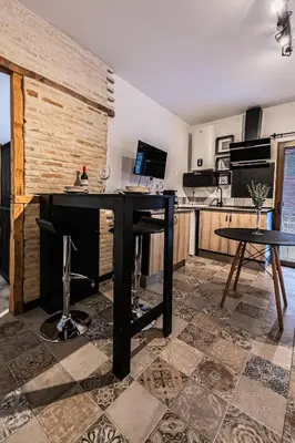 Una cocina o zona de cocina en Sol de Sevilla