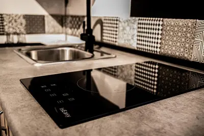 Una cocina o zona de cocina en Sol de Sevilla