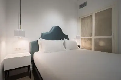 Cama o camas de una habitación en Tandem Mezquita