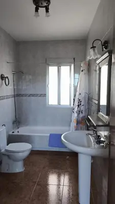 Un baño de Apartamento en Cazalla de la Sierra