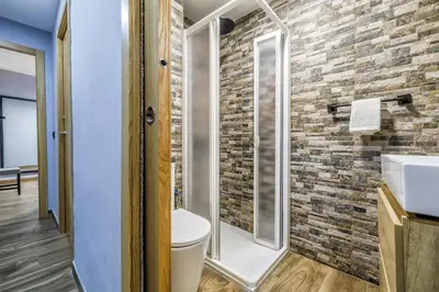 Un baño de Brisa del Sur Apartamento