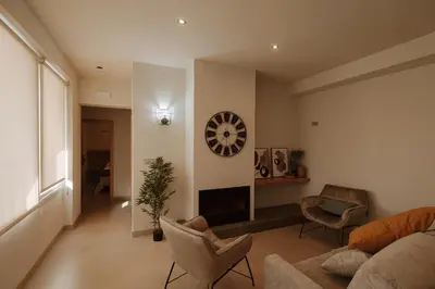 Zona de estar de Hotel Asador Las Viñas