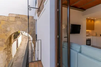 Una televisión o centro de entretenimiento en La Casa del Portillo