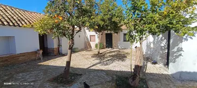 Jardín al aire libre en El Cortijillo de la Marquesa