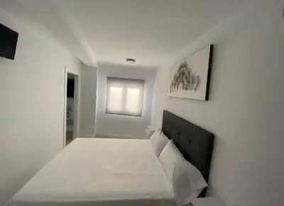 Cama o camas de una habitación en Apt isabel