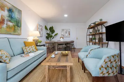 Zona de estar de Genteel Home Avenida América Córdoba