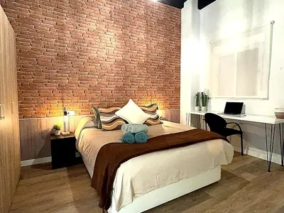 Cama o camas de una habitación en Apartmento Ópalo