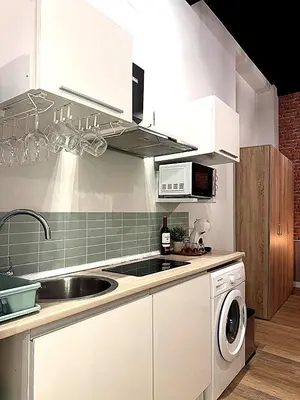 Una cocina o zona de cocina en Apartmento Ópalo