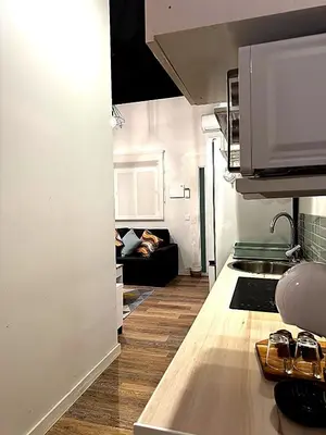 Una cocina o zona de cocina en Apartmento Ópalo