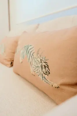 Cama o camas de una habitación en Fuente H1