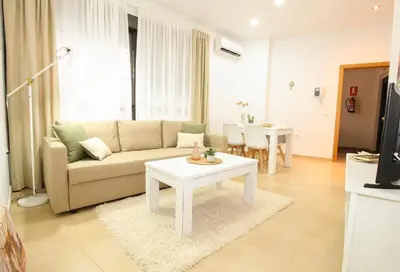 Zona de estar de Apartamento en sevilla- San julian