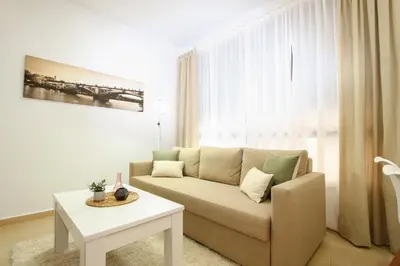 Zona de estar de Apartamento en sevilla- San julian
