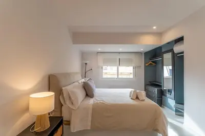 Cama o camas de una habitación en Concepcion Suite