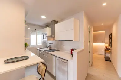 Una cocina o zona de cocina en Concepcion Suite