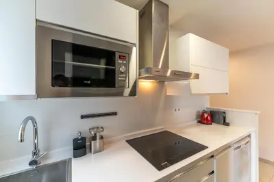 Una cocina o zona de cocina en Concepcion Suite