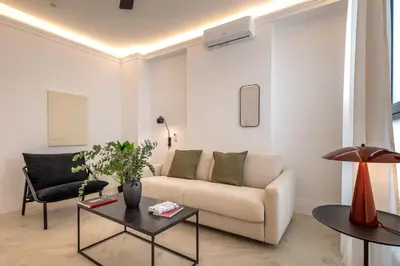 Zona de estar de ISG Apartments San Luis